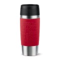 EMSA Travel Mug Classic N2020400 kubek podróżny 360 ml Czarny, Czerwony, Stal nierdzewna Stal nierdzewna - 2587372