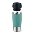 EMSA Travel Mug Classic 36 ml Stal nierdzewna, Niebieski - 2587378