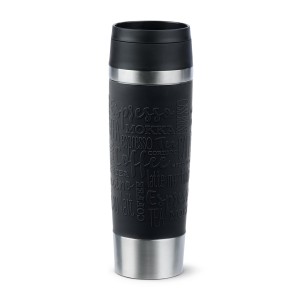 EMSA Travel Mug Classic N2022000 kubek podróżny 500 ml Czarny, Stal nierdzewna Stal nierdzewna