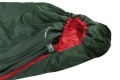 High Peak Lite Pak 1200 Śpiwór typu mumia Poliester Zielony, Czerwony - 2606150