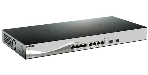 D-Link DXS-1210-10TS Zarządzany L2/L3 10G Ethernet (100/1000/10000) 1U Czarny, Srebrny - 2550025