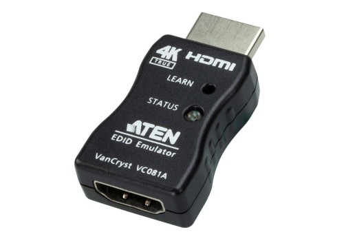 Przejściówka HDMI ATEN VC081A - 3840 x 2160 pikseli - Plastikowy - 44 mm - 24 mm - 2606887