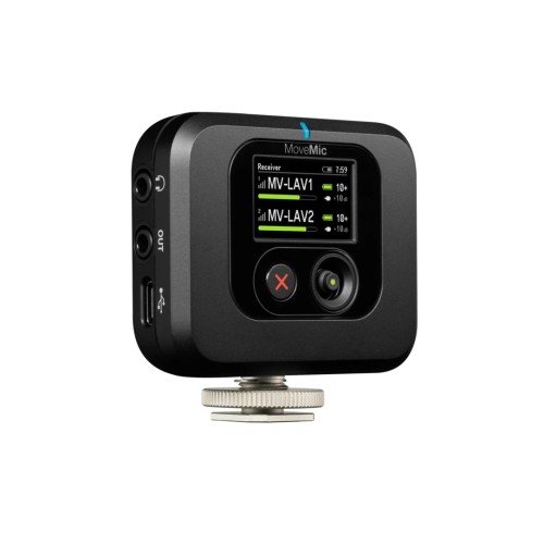 Shure MV-R-Z6 Odbiornik mikrofonu bezprzewodowego Mocowanie kamery - 2607118