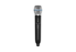 Shure GLXD2+/B87A-Z4 - Cyfrowy nadajnik bezprzewodowy doręczny DUAL BAND z główką Beta87A