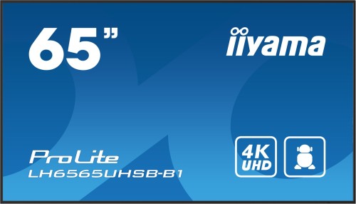 Monitor Iiyama ProLite LH6575UHS-B1AG - 65" - Płaski ekran - 163.8 cm - 2552179