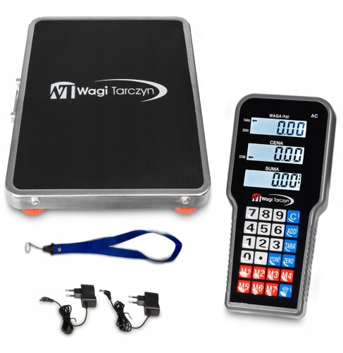 Waga Platformowa WAGI TARCZYN WT-090N 150kg Bezprzewodowy Wyświetlacz - 2601043