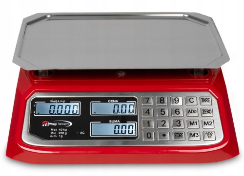 Waga elektroniczna WAGI TARCZYN WT-1020 40kg - 2601011