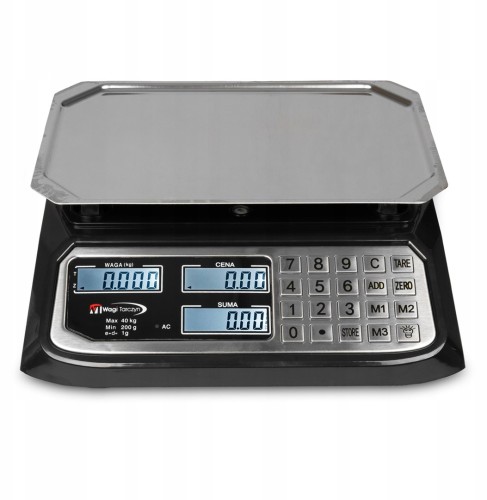 Waga elektroniczna WAGI TARCZYN WT-1015 40kg - 2601002