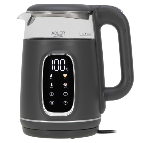 Czajnik elektryczny ADLER AD 1305 szaro-srebrny - 2607839