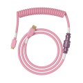 Glorious Gaming GLO-KB-ACC-CBL-COIL-PPNK kabel klawiatury/myszy Różowy 1,4 m - 2587701