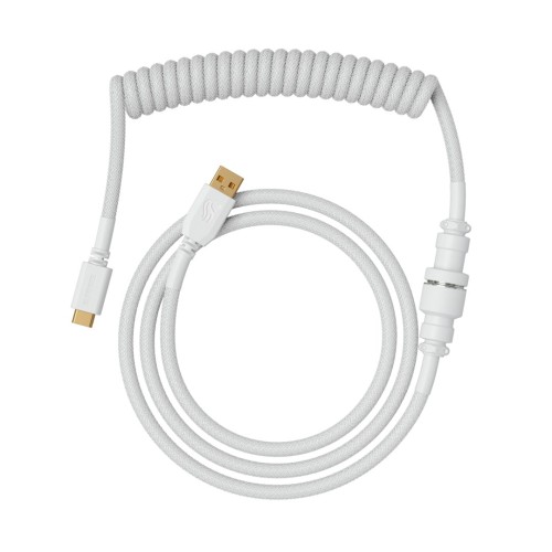 Glorious Gaming GLO-KB-ACC-CBL-COIL-GWHT kabel klawiatury/myszy Biały 1,4 m - 2587671