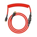 Glorious Gaming GLO-KB-ACC-CBL-COIL-CRED kabel klawiatury/myszy Czerwony 1,4 m - 2587657