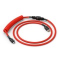 Glorious Gaming GLO-KB-ACC-CBL-COIL-CRED kabel klawiatury/myszy Czerwony 1,4 m - 2587658