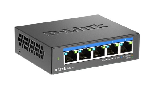 5-portowy wielogigabitowy przełącznik biurkowy D-Link 2,5G - niezarządzalny - L2 - 2.5G Ethernet (100/1000/2500) - 2549919