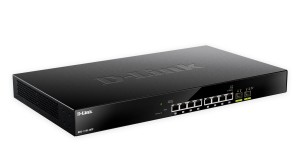 Przełącznik sieciowy D-Link DMS-1100-10TP - Zarządzany - L2 - 2.5G Ethernet (100/1000/2500) - Power over Ethernet (PoE) - Montaż w szafie - 1U