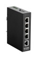 Przełącznik D-Link DIS-100G-5W - Niezarządzany - L2 - Gigabit Ethernet (10/100/1000) - Pełny dupleks - Możliwość montażu na ścianie - 2549999