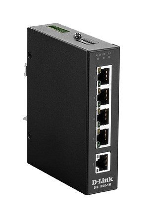 Przełącznik D-Link DIS-100G-5W - Niezarządzany - L2 - Gigabit Ethernet (10/100/1000) - Pełny dupleks - Możliwość montażu na ścianie - 2550004