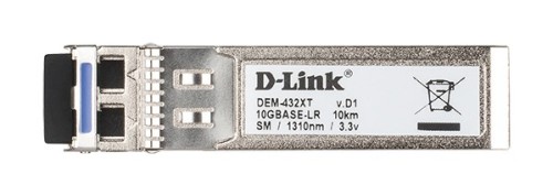 D-Link DEM-432XT - Światłowód - 10000 Mbit/s - SFP+ - LC - 9/125 µm - LR - 2550411