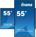 iiyama LH5575UHS-B1AG signage display Płaski panel Digital Signage 138,7 cm (54.6") LCD Wi-Fi 500 cd/m2 4K Ultra HD Czarny Procesor wbudowany Android 11 24/7 - 2551733