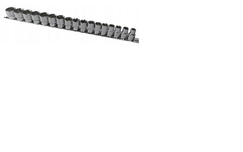HONITON NASADKI  17cz. 3/8" 8-24mm KRÓTKIE 2208 - 2608180