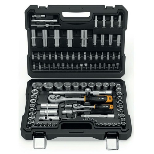 JCB ZESTAW KLUCZY 108el. 1/2" 1/4" - 2553314