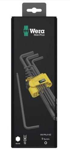 Wera 05133180001 klucz imbusowy Zestaw kluczy imbusowych w kształcie litery L Angielski 9 szt. - 2608232