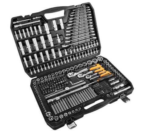 Zestaw kluczy Neo Tools 300 elementów 1/2", 3/8", 1/4" - 2553318