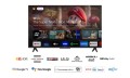 Telewizor TCL 43P655 LED 43'' 4K Ultra HD Google TV Dolby Vision DVB-T2 Czarny - 2600441