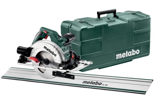 Metabo KS 55 FS SET 16 cm Niebieski, Zielony, Czerwony, Stal nierdzewna 5600, 4400 1200 W - 2592082