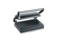 SEVERIN GRILL KONTAKTOWY STAL, SZARY, WANIENKA NA TŁUSZCZ, WĄSKI DESIGN, POWŁOKA NIEPRZYWIERAJĄCA, MOC 800W KG 2394 - 2394600