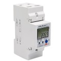 Qoltec 50882 Jednofazowy elektroniczny licznik | miernik zużycia energii na szynę DIN | Wi-Fi | TUYA | 230V | LCD - 2310841