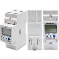 Qoltec 50882 Jednofazowy elektroniczny licznik | miernik zużycia energii na szynę DIN | Wi-Fi | TUYA | 230V | LCD - 2310838