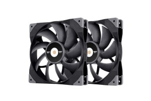 Thermaltake TOUGHFAN 14 Obudowa komputera Wentylator 14 cm Czarny 2 szt.