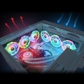 Thermaltake SWAFAN EX12 RGB PC Cooling Fan TT Premium Edition Obudowa komputera Chłodnica powietrza 12 cm Czarny 3 szt. - 2613086