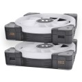 Thermaltake SWAFAN EX12 RGB PC Cooling Fan TT Premium Edition Obudowa komputera Chłodnica powietrza 12 cm Czarny 3 szt. - 1602671