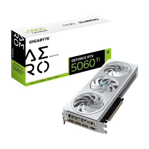 Karta VGA Gigabyte GeForce RTX 5060 Ti AERO OC 8G 8GB GDDR7 128bit HDMI+3xDP PCIe5.0 - 2601708