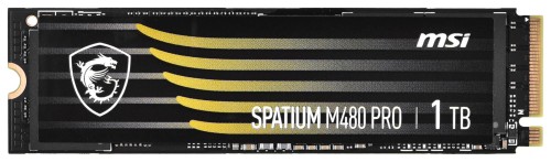 Dysk SSD MSI SPATIUM M480 Pro 1TB M.2 2280 PCIe 4.0 NVMe (7400/6000 MB/s) 3D NAND - 1910547