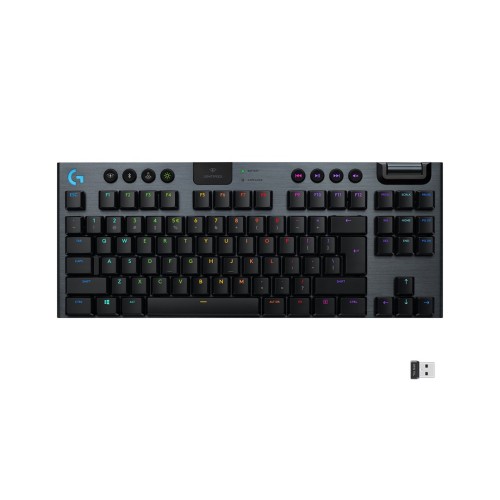 Logitech G 920-009503 klawiatura Gaming USB QWERTY Amerykański międzynarodowy Carbon - 2062023