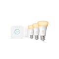 Philips Hue White ambiance Zestaw startowy: 3 inteligentne żarówki E27 (1100) + regulator przyciemniania Hue Dimmer switch - 2128619