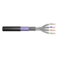 Digitus Kabel instalacyjny zewnętrzny suchy kat.7, S/FTP, AWG 23/1, PE, 100m, czarny, szpula - 2025202