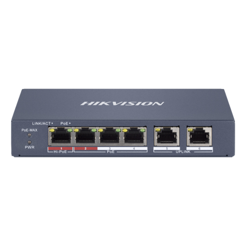 SWITCH POE HIKVISION DS-3E1106HP-EI - 1889797
