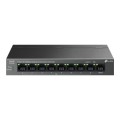 TP-Link LiteWave LS109P łącza sieciowe Nie zarządzany Fast Ethernet (10/100) Obsługa PoE Czarny - 2614138