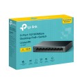 TP-Link LiteWave LS109P łącza sieciowe Nie zarządzany Fast Ethernet (10/100) Obsługa PoE Czarny - 2133132