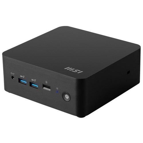MSI Cubi NUC 1M-003EU i3-100U 8GB SSD512GB Intel UHD Graphics AX211 WiFi 6E Windows 11 Pro Black - 2314153