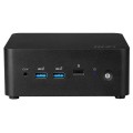 MSI Cubi NUC 1M-003EU i3-100U 8GB SSD512GB Intel UHD Graphics AX211 WiFi 6E Windows 11 Pro Black - 2401635