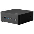 MSI Cubi NUC 1M-003EU i3-100U 8GB SSD512GB Intel UHD Graphics AX211 WiFi 6E Windows 11 Pro Black - 2228139