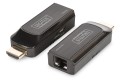 Mini Extender HDMI do 50m po Cat.5e/6/7 FHD1080p 60Hz HDCP 1.2 z audio (zestaw) - 2589139