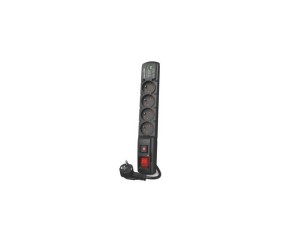Listwa przeciwprzepięciowa Acar F4 USB A+C W2439 z szybką ładowarką 1,5m czarna