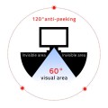 Qoltec Filtr prywatyzujący do MacBook Air 13.6" | Magnetyczny | Ochrona wzroku - 2614596