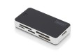 Czytnik kart 5-portowy USB 3.0 SuperSpeed(ALL-IN-ONE) czarno-srebrny - 2059289